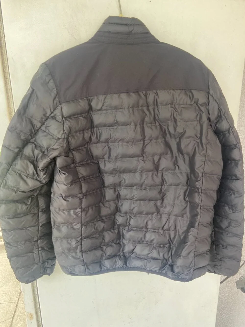 Gerry Black Puffer Jacket Men’s M Lightweight Insulated Full Zip Outdoor Coat